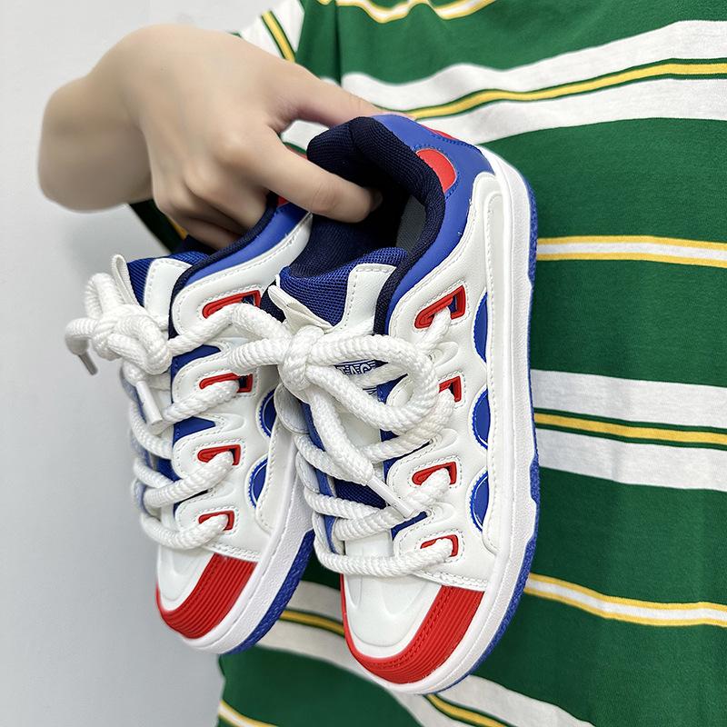 Retro Guochao ins Trend Bread Casual Men s and Women s Shoes Same Little White Shoes New Chinese Couple Sports Skateboard Shoes 35
Retro Guochao ins Trend Bread Casual Men s and Women s Shoes Same Little White Shoes New Chinese Couple Sports Skateboard Shoes 35