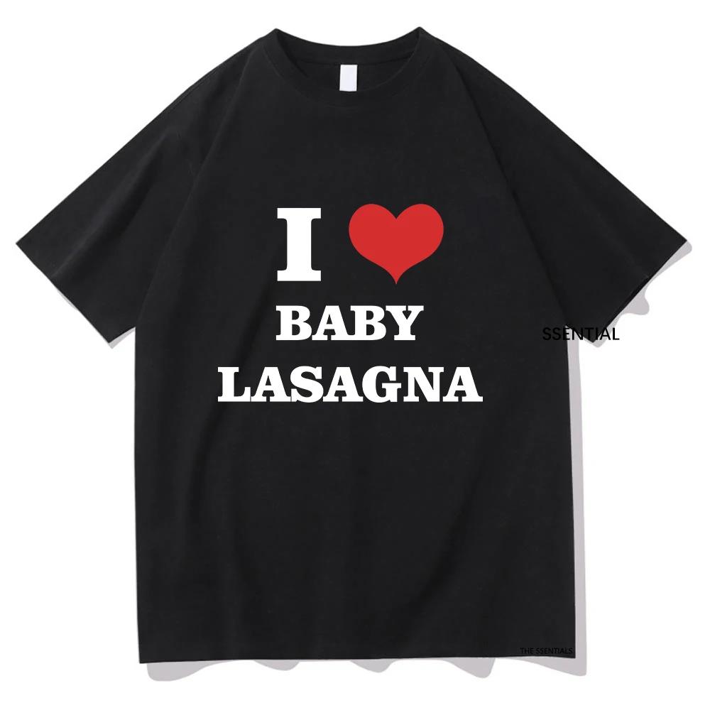I Love Baby Lasagna Tshirt 2024 Funny MenWomen Clothing Harajuku Tshirt Unisex Vintage Cotton Tops Streetwear Graphic T Shirts S
I Love Baby Lasagna Tshirt 2024 Funny MenWomen Clothing Harajuku Tshirt Unisex Vintage Cotton Tops Streetwear Graphic T Shirts S