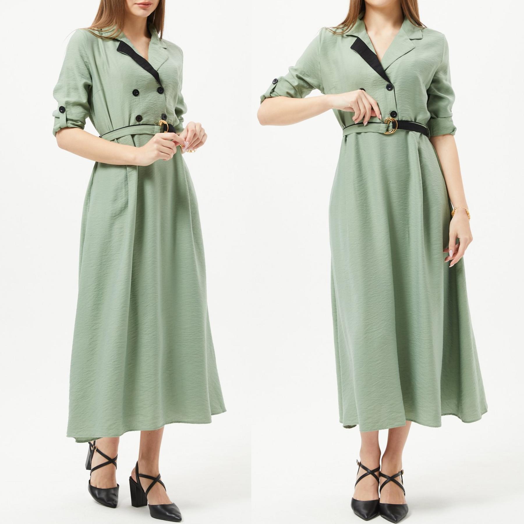 Элегантное платье с двубортным воротником на пуговицах, повседневная одежда, удобное, лето-весна-осень, с поясом, с длинными рукавами... 38
Элегантное платье с двубортным воротником на пуговицах, повседневная одежда, удобное, лето-весна-осень, с поясом, с длинными рукавами... 38