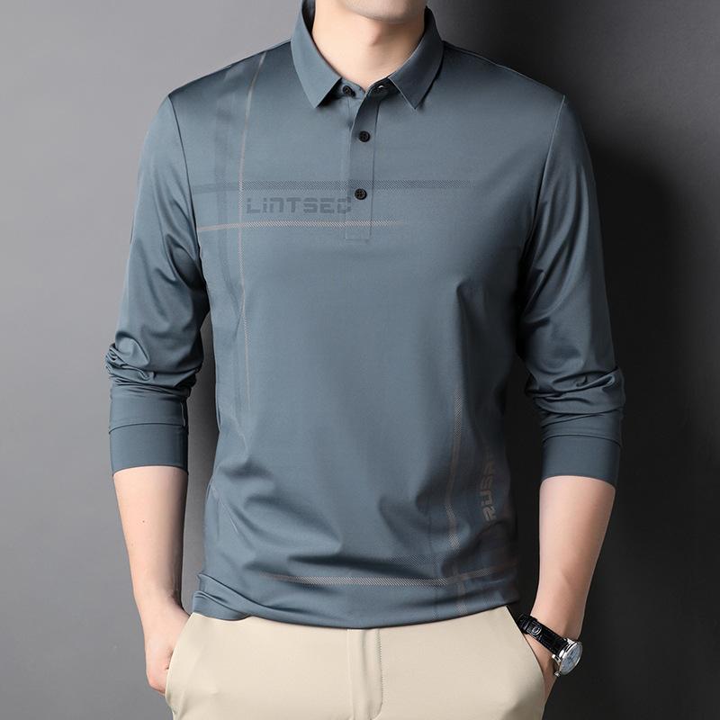 Autumn New Men s T-shirt Long Sleeve Slim-Fit Korean-Style Young and Middle-Aged Men s T-shirt Polo Collar Stripes Long-Sleeved Bottoming Shirt Men 48【105】
Autumn New Men s T-shirt Long Sleeve Slim-Fit Korean-Style Young and Middle-Aged Men s T-shirt Polo Collar Stripes Long-Sleeved Bottoming Shirt Men 48【105】