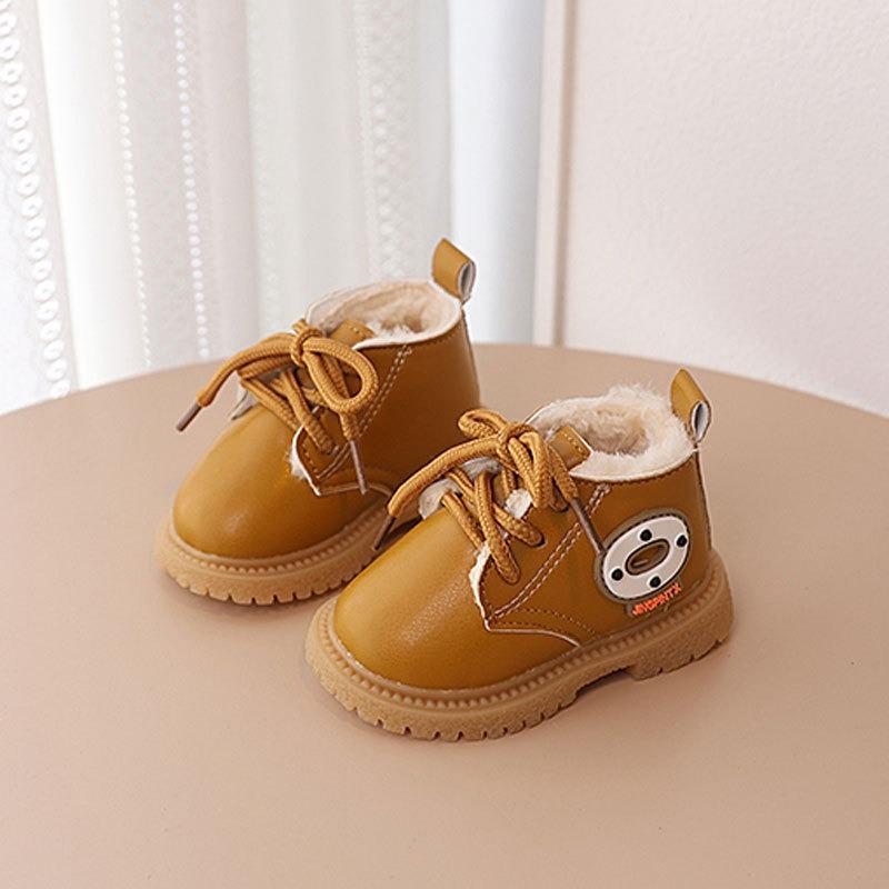 Cartoon Short Boots, Martin Boots for Fall/Winter, Leather Boots for Boys and Girls 0-1-2 Years Old, Fleece-Lined Thick Cotton Boots. 20 коричневий
Cartoon Short Boots, Martin Boots for Fall/Winter, Leather Boots for Boys and Girls 0-1-2 Years Old, Fleece-Lined Thick Cotton Boots. 20 коричневий