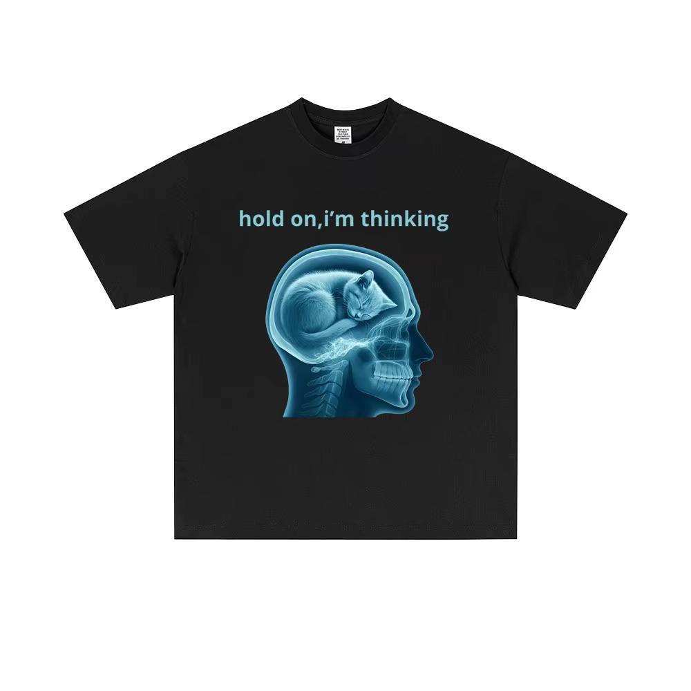 Hold on Im Thinking Silly Funny Cat Meme Lovers Meme Humor T Shirt Unisex Women Fashion Casual Tshirt Summer new Streetwear 2XL
Hold on Im Thinking Silly Funny Cat Meme Lovers Meme Humor T Shirt Unisex Women Fashion Casual Tshirt Summer new Streetwear 2XL