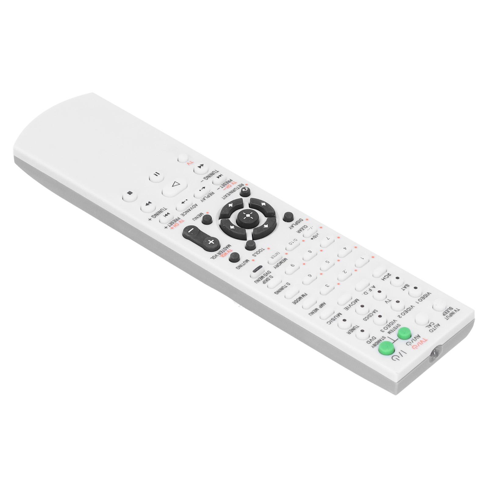 Пульт дистанционного управления RMAAU013 подходит для AV-ресивера Sony o HTDDW790 HTDDW795 STRDG510
Пульт дистанционного управления RMAAU013 подходит для AV-ресивера Sony o HTDDW790 HTDDW795 STRDG510