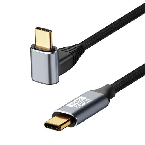 Кабель типа C L-образный 3M USB-C и USB-C кабель PD совместимый 100 Вт быстрая зарядка USB3.1 Gen2*1(10Гбит) Видеовыход 4K/60 Гц Нейлоновая оплетка iPhone15, MacBoo
Кабель типа C L-образный 3M USB-C и USB-C кабель PD совместимый 100 Вт быстрая зарядка USB3.1 Gen2*1(10Гбит) Видеовыход 4K/60 Гц Нейлоновая оплетка iPhone15, MacBoo