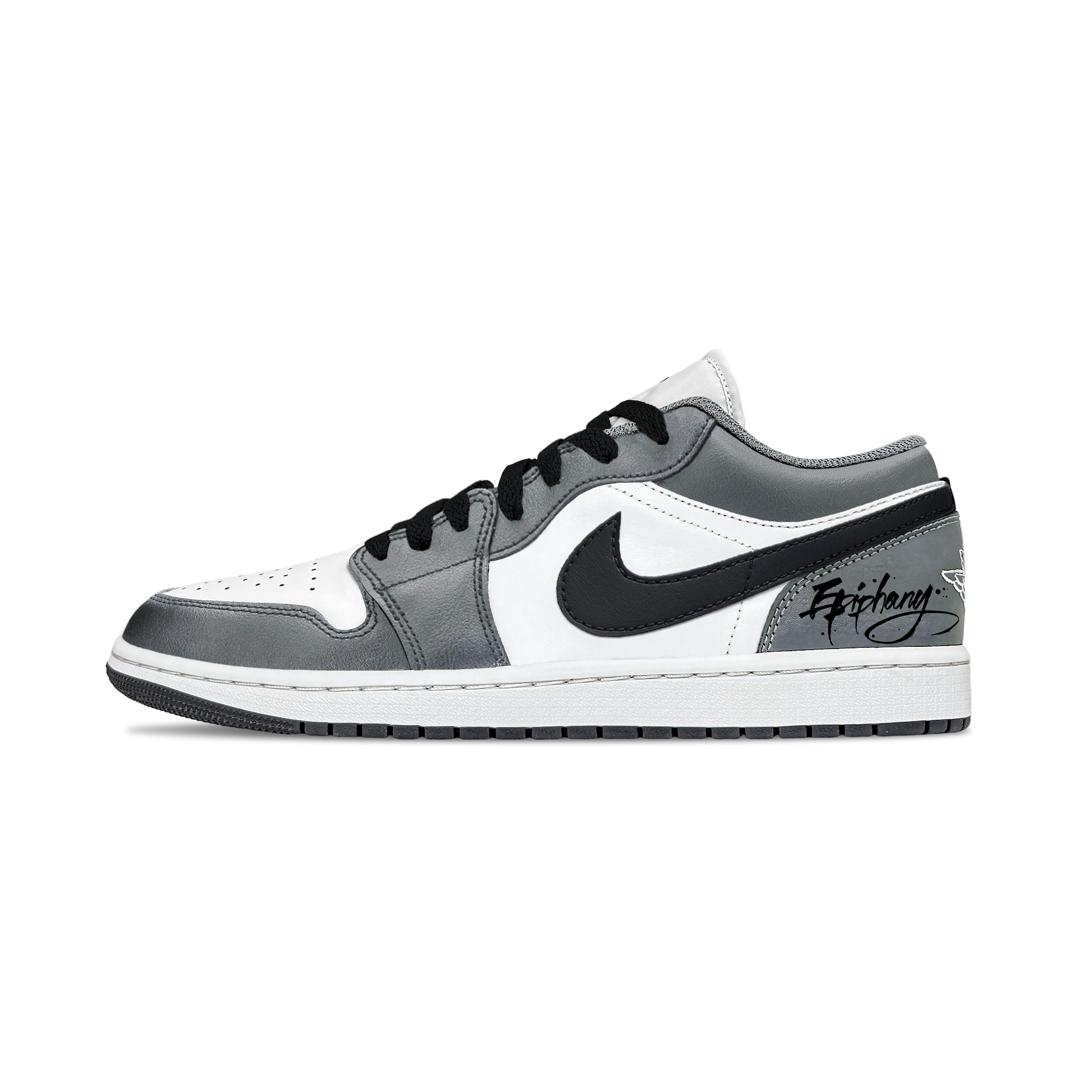 Jordan Air Jordan 1 Shadow Gray Low top Vintage Basketball Shoes Unisex Gray White 553558-044(Team282-) 36.5
Jordan Air Jordan 1 Shadow Gray Low top Vintage Basketball Shoes Unisex Gray White 553558-044(Team282-) 36.5