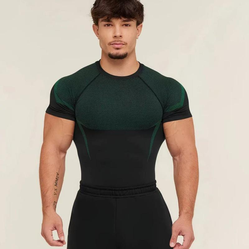 Men s Mesh Panel Quick Dry Compression T-Shirt Crew Neck For Gym Workout M зелений
Men s Mesh Panel Quick Dry Compression T-Shirt Crew Neck For Gym Workout M зелений