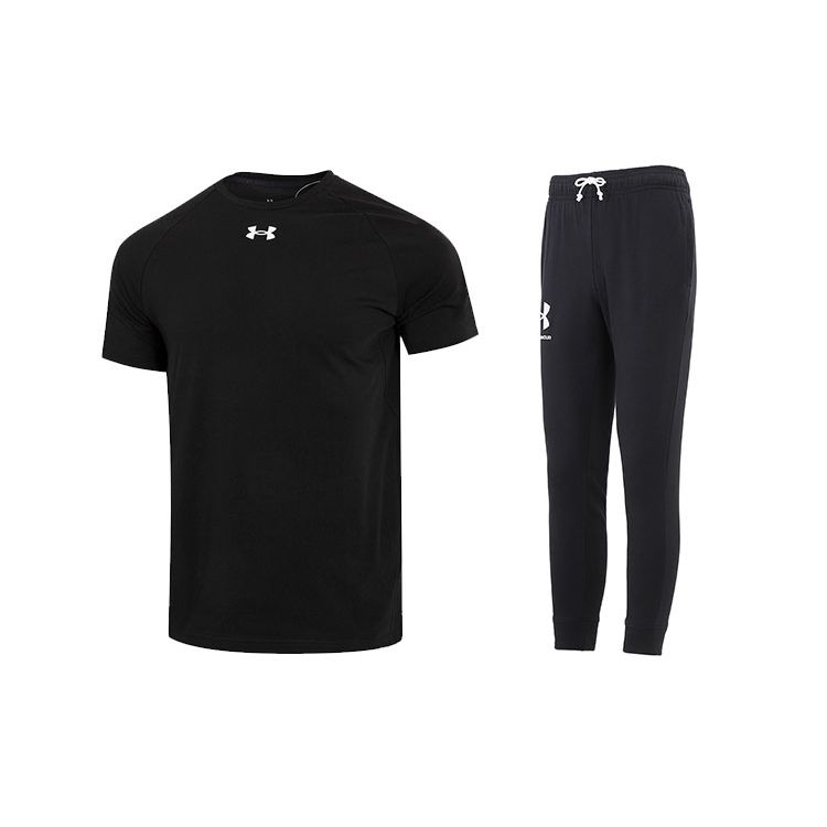 Under Armour Футболка с коротким рукавом и круглым вырезом, логотип с принтом реглан и повседневные брюки на шнурке, спортивный комплект для мужчин 22500518-001+1361642-001 M
Under Armour Футболка с коротким рукавом и круглым вырезом, логотип с принтом реглан и повседневные брюки на шнурке, спортивный комплект для мужчин 22500518-001+1361642-001 M