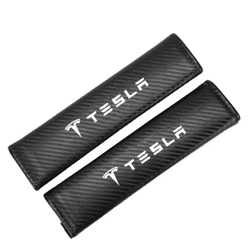Car Sticker 2025 New Tesla Car Seatbelt Shoulder Pad Cover Carbon Fiber Seat Belt Protector Cushion For Tesla Model 3 X S Y
Car Sticker 2025 New Tesla Car Seatbelt Shoulder Pad Cover Carbon Fiber Seat Belt Protector Cushion For Tesla Model 3 X S Y