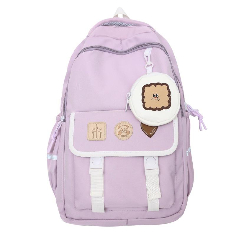 Шкільний жіночий рюкзак великої місткості Girls Block Color Bag для хлопчиків фіолетовий
Шкільний жіночий рюкзак великої місткості Girls Block Color Bag для хлопчиків фіолетовий