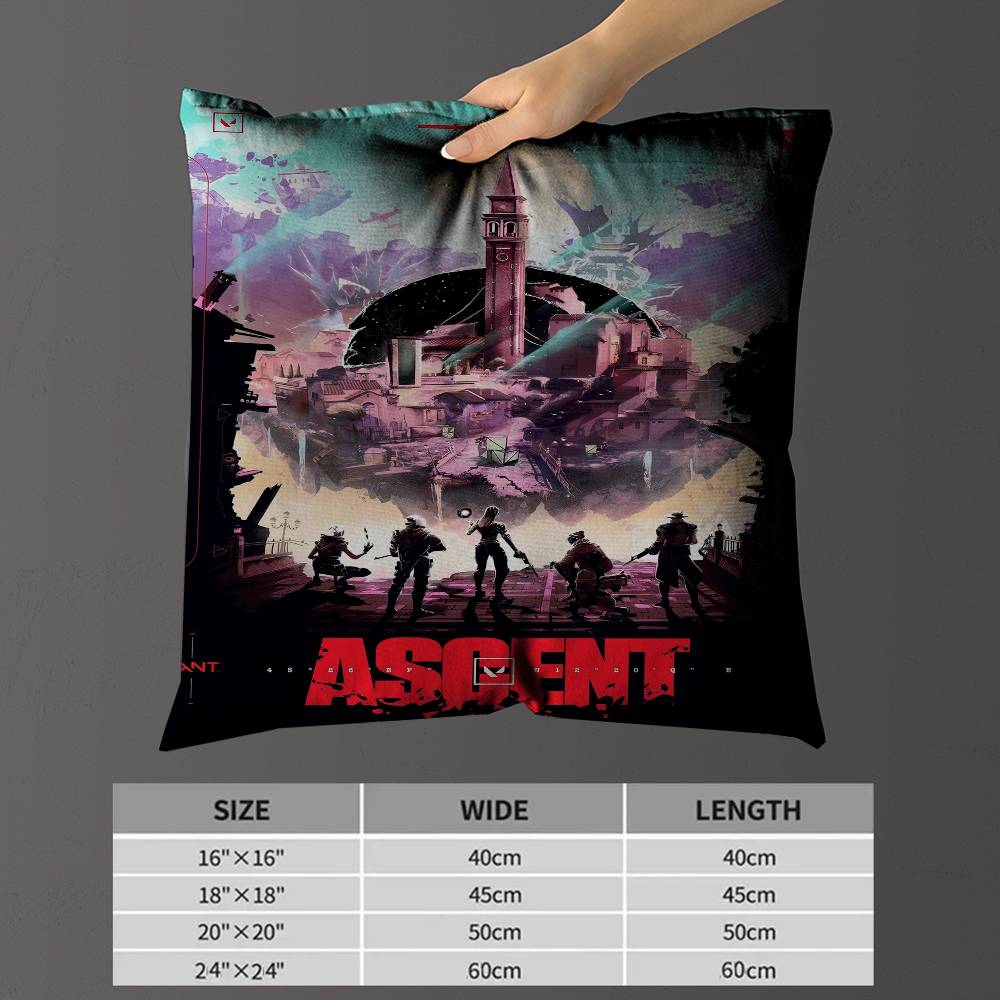 Hot Games VValorant Cushion Cover Car Throw Pillow Case For Sofa Car Christmas Gift xcm xcm 30x30 cm
Hot Games VValorant Cushion Cover Car Throw Pillow Case For Sofa Car Christmas Gift xcm xcm 30x30 cm
