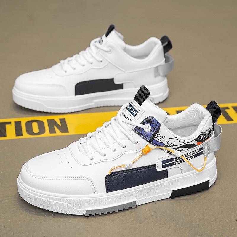 Spring new men s leather board shoes trendy teenage students little white shoes low-top sports and leisure men s shoes can be 39
Spring new men s leather board shoes trendy teenage students little white shoes low-top sports and leisure men s shoes can be 39
