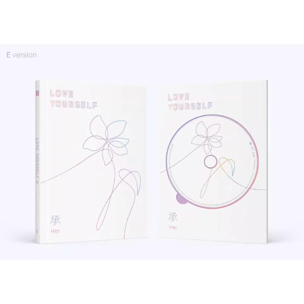 BTS LOVE YOURSELF HER (5-й міні-альбом) E ver.
BTS LOVE YOURSELF HER (5-й міні-альбом) E ver.