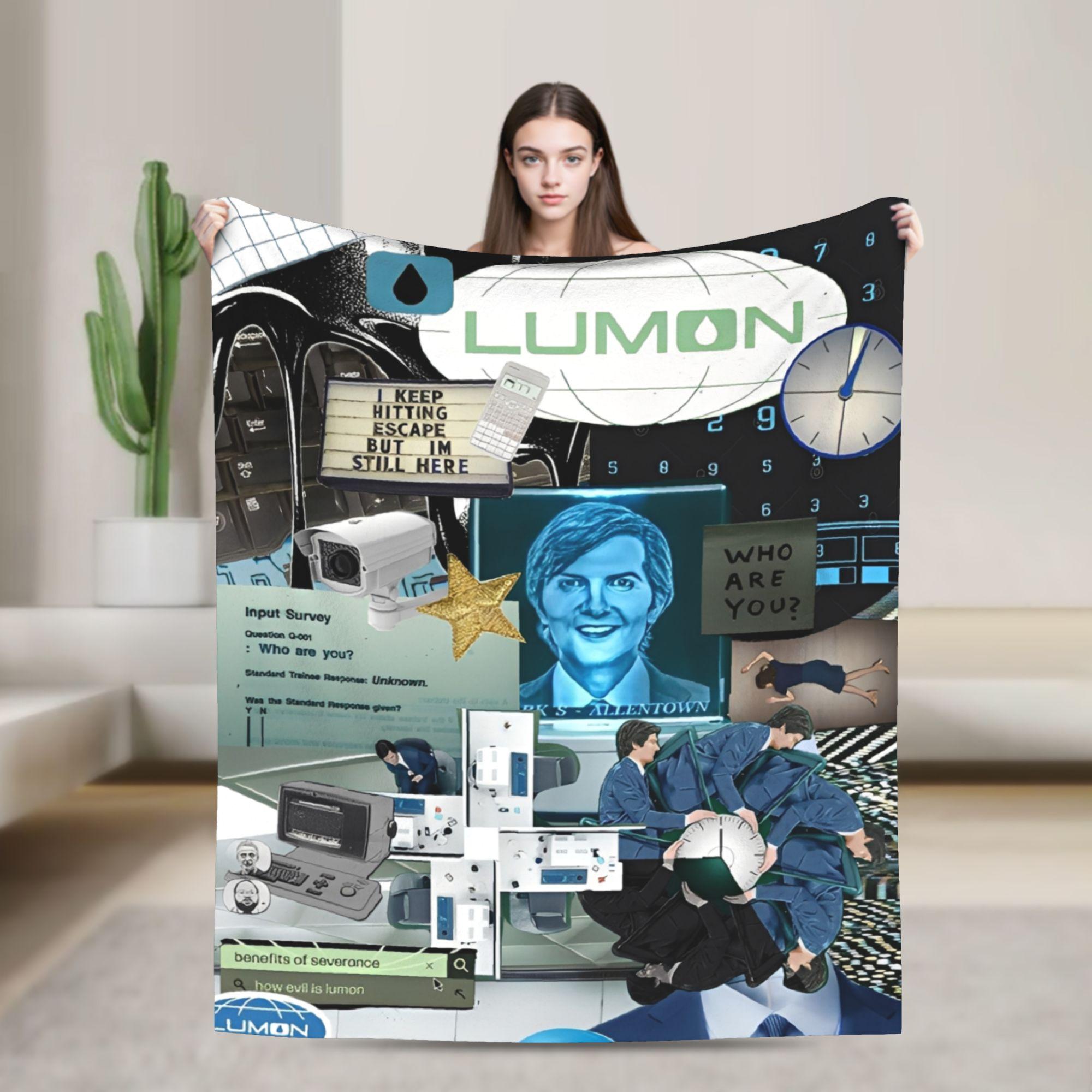 Severance Macro Data Refinement Fleece Throw Blanket Lumon MDR for Bedroom Knitted Blanket Car Lightweight Thin Breathable 75x90cm
Severance Macro Data Refinement Fleece Throw Blanket Lumon MDR for Bedroom Knitted Blanket Car Lightweight Thin Breathable 75x90cm