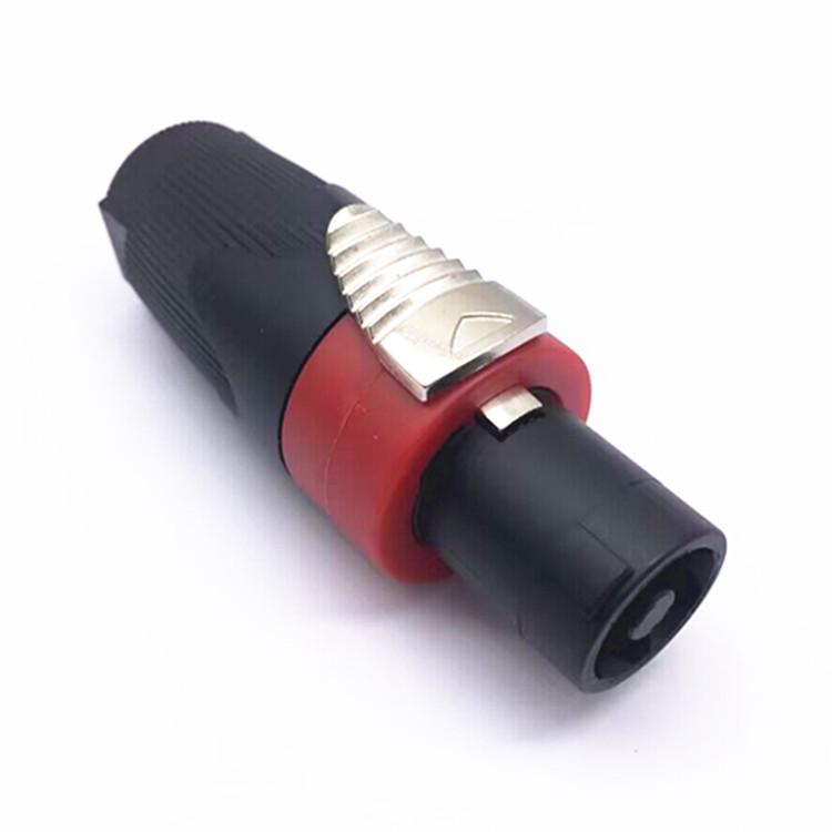 High-End NL4FC Four-Core Professional Audio Speaker Plug червоний
High-End NL4FC Four-Core Professional Audio Speaker Plug червоний