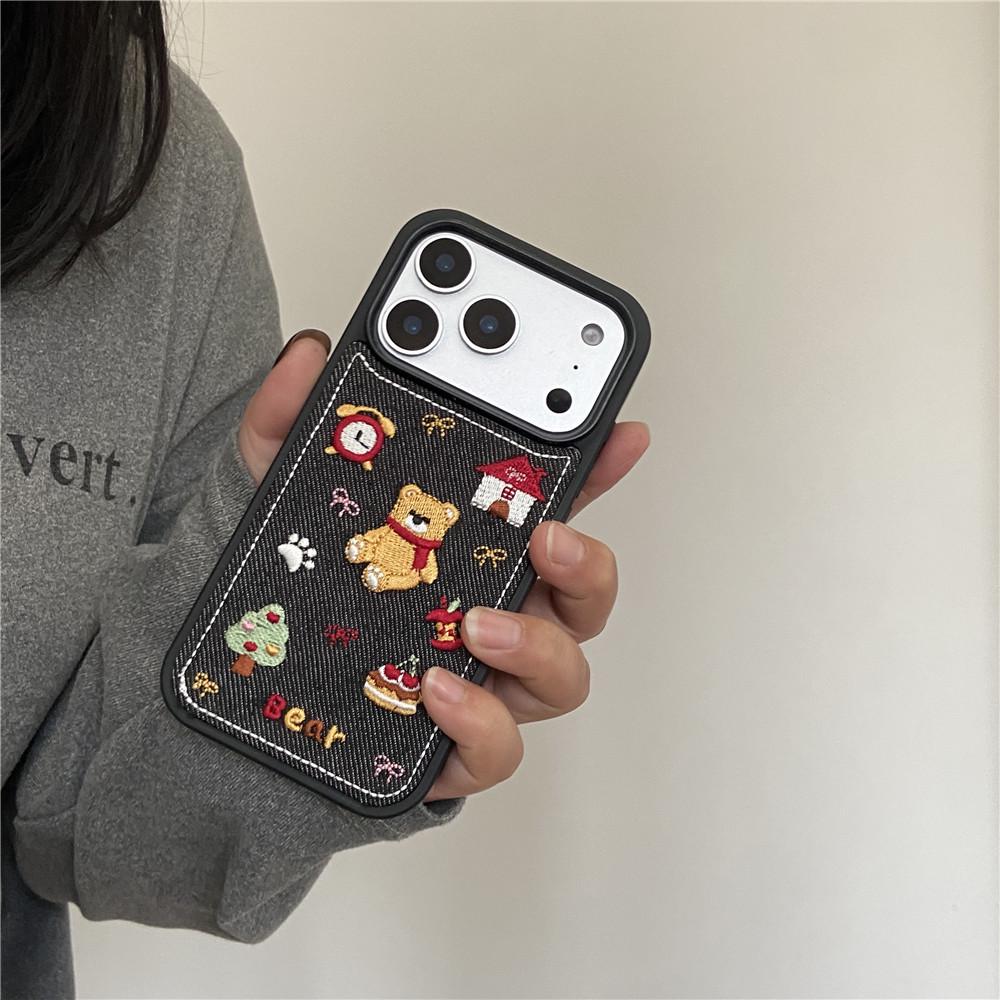 Korean Style Embroidered Phone Case for iPhone 14/16/17 Pro Max - Women s Model 17 Pro Max
Korean Style Embroidered Phone Case for iPhone 14/16/17 Pro Max - Women s Model 17 Pro Max