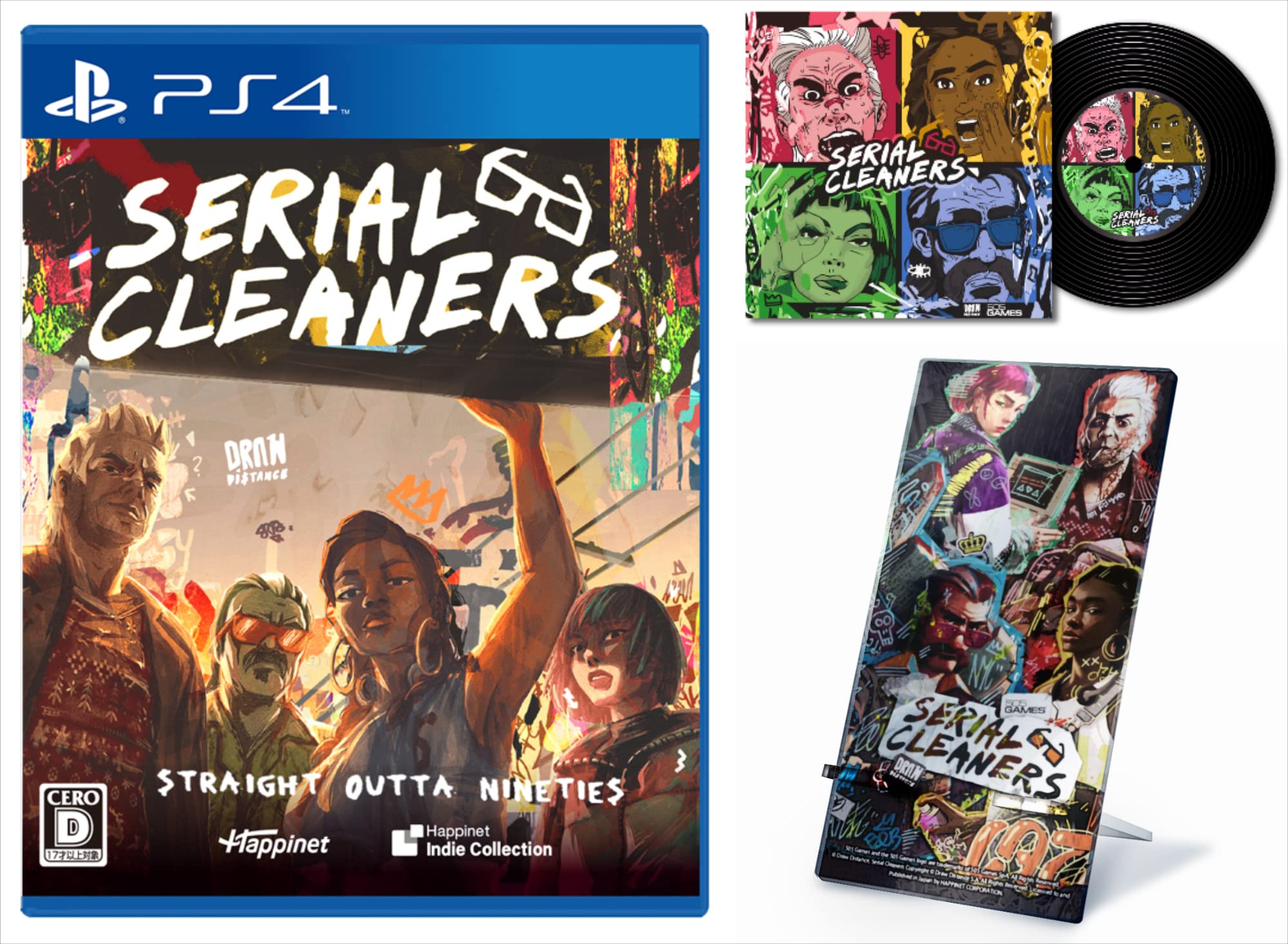 Serial Cleaners PS4 original smartphone stand digital wallpaper set due to expiration date - included, Unavailable/unusable чорний
Serial Cleaners PS4 original smartphone stand digital wallpaper set due to expiration date - included, Unavailable/unusable чорний