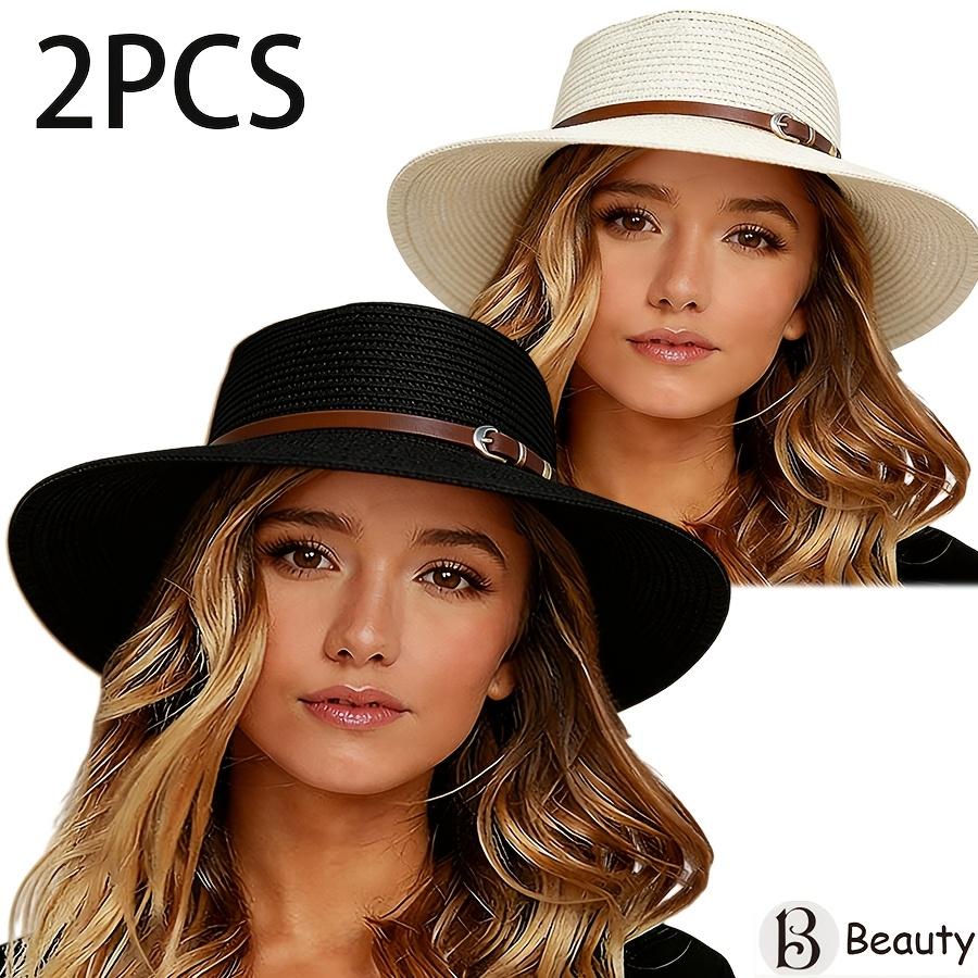 2pcs Sun Hat, Sun Hat, Women s Hat, Straw Hat, Suitable for Outdoor Travel and Beach Travel Accessories
2pcs Sun Hat, Sun Hat, Women s Hat, Straw Hat, Suitable for Outdoor Travel and Beach Travel Accessories