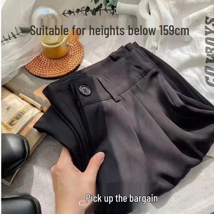 Women s High Waist Wide Leg Loose Suit Pants, Slimming Draping, Thin Mop Style, Spring/Summer S is recommended for those under 95 catties
Women s High Waist Wide Leg Loose Suit Pants, Slimming Draping, Thin Mop Style, Spring/Summer S is recommended for those under 95 catties