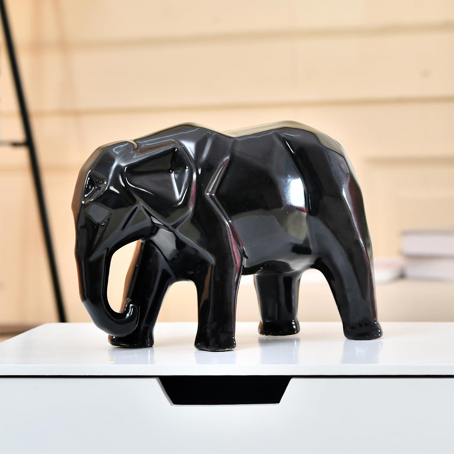 Bold Geometric Elephant Statue | A Modern Masterpiece for Your Space | Statement Décor with a Contemporary Edge – Pack of 1, Black
Bold Geometric Elephant Statue | A Modern Masterpiece for Your Space | Statement Décor with a Contemporary Edge – Pack of 1, Black