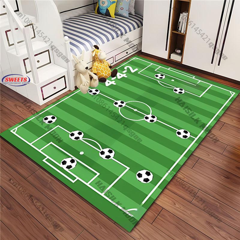 Football Lovers Carpet Football Tactics Theme Football Field Pattern Carpet Rug for Living Room Bedroom, Sofa, Office Areas Mat 40x60cm
Football Lovers Carpet Football Tactics Theme Football Field Pattern Carpet Rug for Living Room Bedroom, Sofa, Office Areas Mat 40x60cm