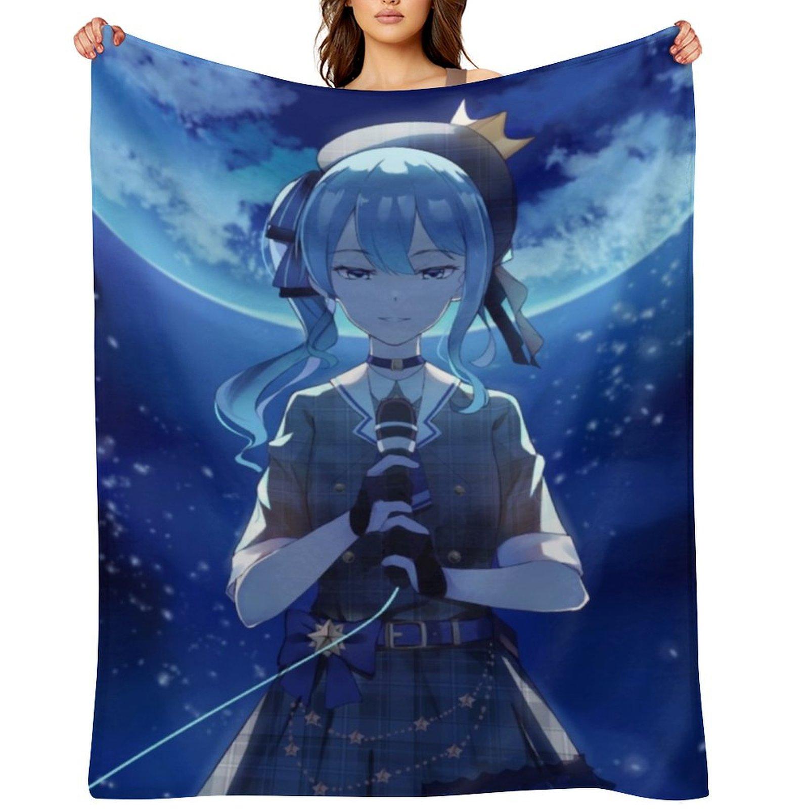 Hoshimachi Suisei Throw Blanket Fashion Sofas Blankets For Bed Camping Sofa Throw Blankets 30x40in
Hoshimachi Suisei Throw Blanket Fashion Sofas Blankets For Bed Camping Sofa Throw Blankets 30x40in