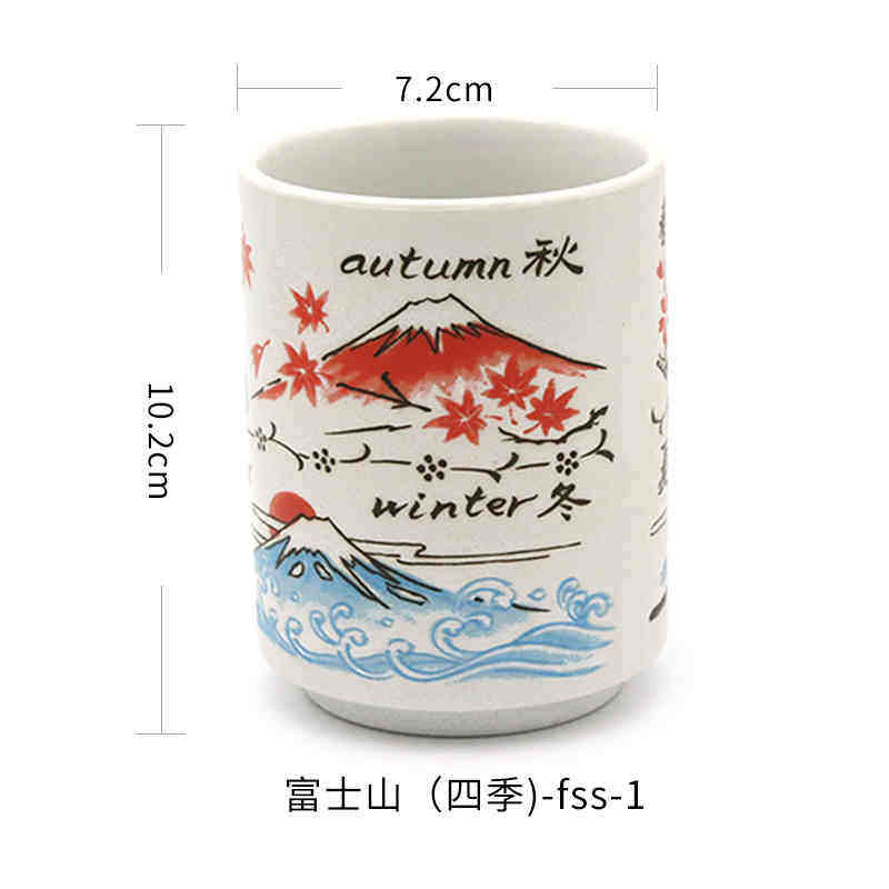 Japanese Style Ceramic Mugs 300ml Tea Wine Sushi Sake Cup Restaurant Decor Water Cup Coffee Mug Tea Cup Asian Culture Gift 300ml
Japanese Style Ceramic Mugs 300ml Tea Wine Sushi Sake Cup Restaurant Decor Water Cup Coffee Mug Tea Cup Asian Culture Gift 300ml