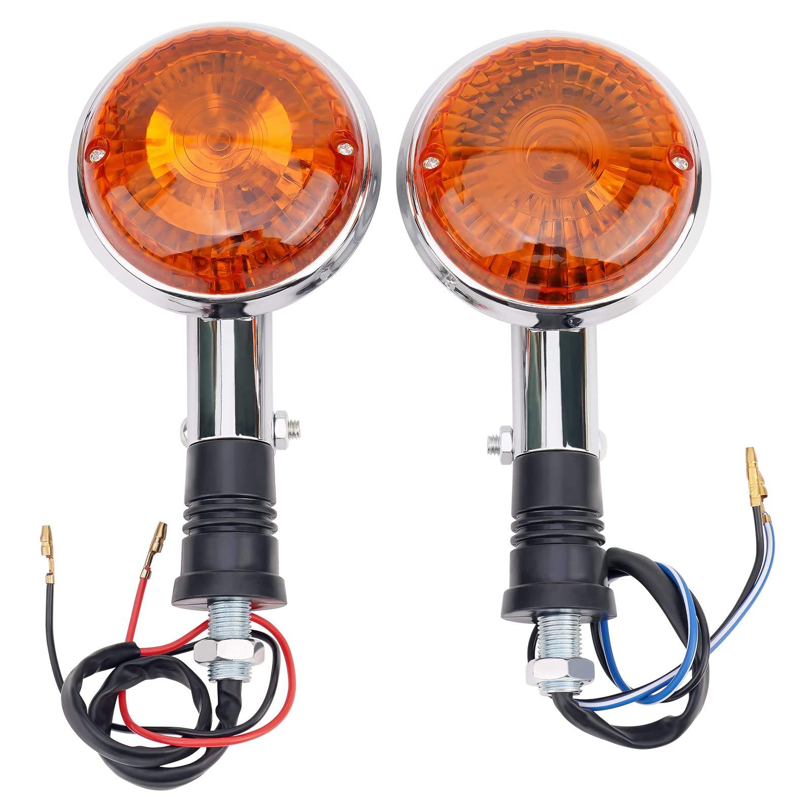 AHL Motorcycle Turn Signals 12V Left and Right Set for Yamaha Virago XV250 XV400 XV535 XV550 XV700 XV750 XV920 XV1000 XVS650 Road Star Royal Star
AHL Motorcycle Turn Signals 12V Left and Right Set for Yamaha Virago XV250 XV400 XV535 XV550 XV700 XV750 XV920 XV1000 XVS650 Road Star Royal Star