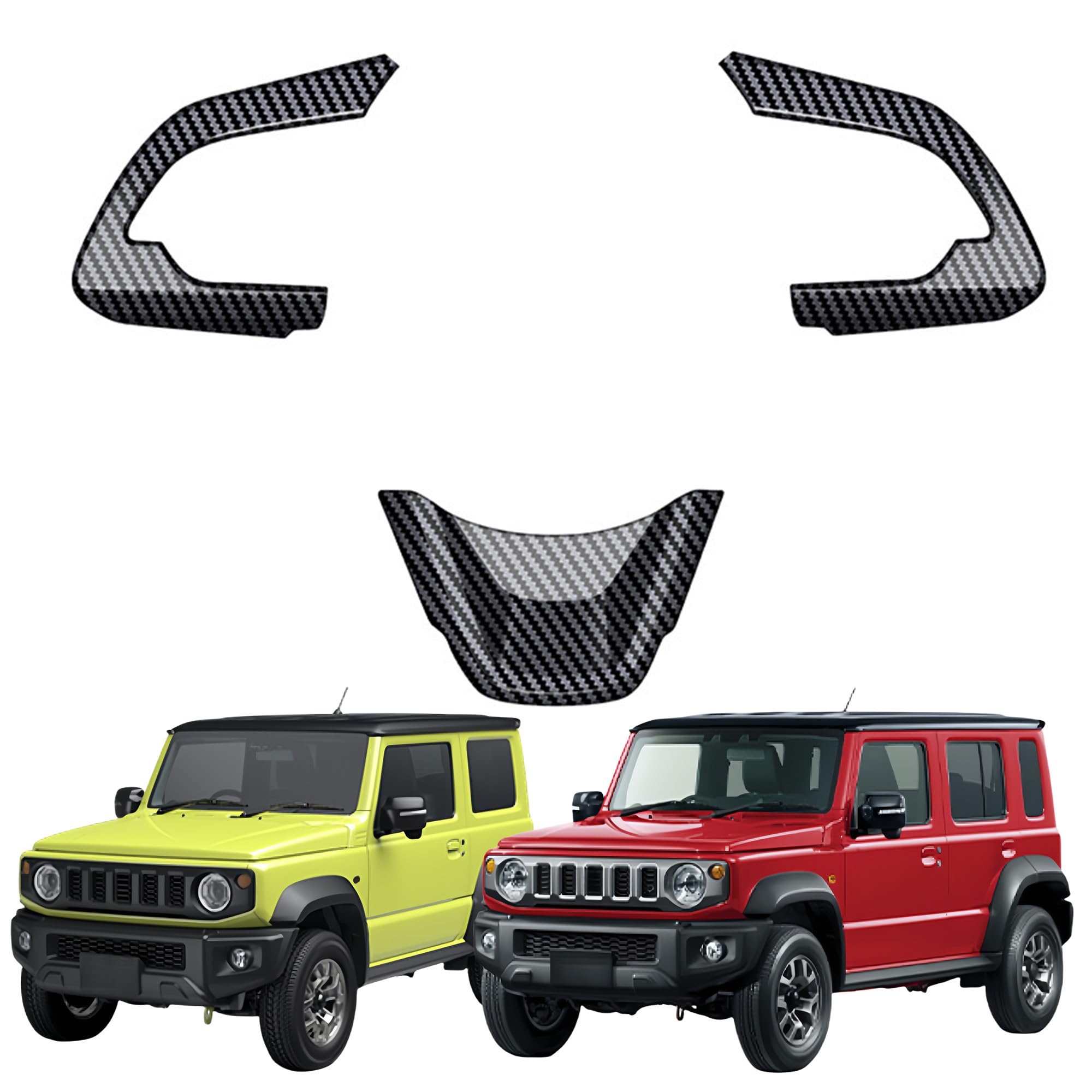 Kylorune Custom Parts for JB64/JB74W/JC74 Steering Garnish Steering Panel (Carbon Tone) 100mm
Kylorune Custom Parts for JB64/JB74W/JC74 Steering Garnish Steering Panel (Carbon Tone) 100mm