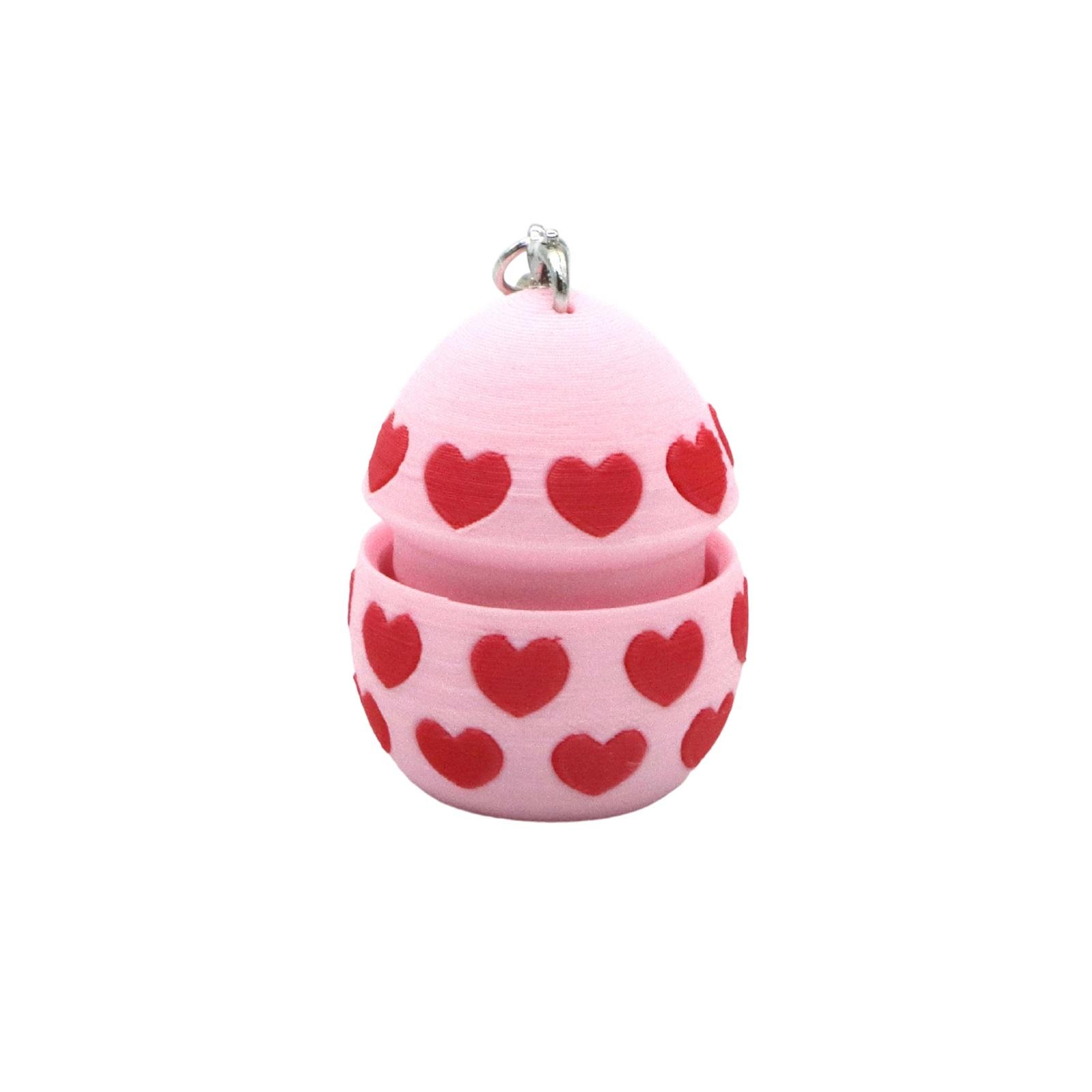 3D Printed Fidget Toy Keychain Easter Egg Pendant Stress Relief Toy Model Charm Accessory for Keyring or Bag Decoration One Size
3D Printed Fidget Toy Keychain Easter Egg Pendant Stress Relief Toy Model Charm Accessory for Keyring or Bag Decoration One Size