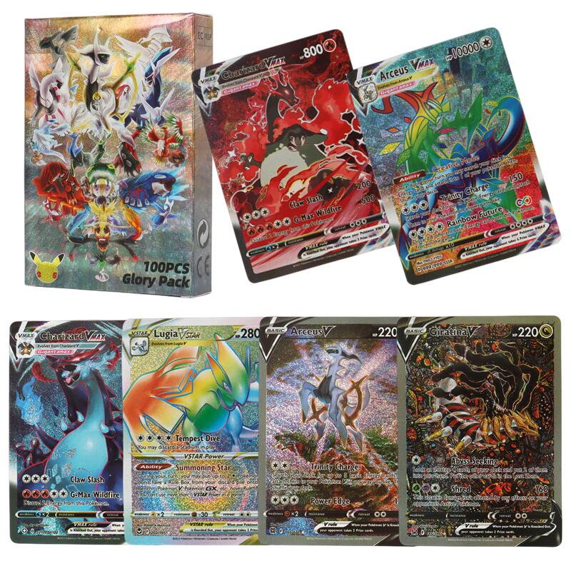 Dot Flash Лучшие карты покемонов Proxy Glory Pack Vmax Vstar GX Mega Ultra Rare Rainbow Arceus DIY Charizard Kids Shiny Gift
Dot Flash Лучшие карты покемонов Proxy Glory Pack Vmax Vstar GX Mega Ultra Rare Rainbow Arceus DIY Charizard Kids Shiny Gift