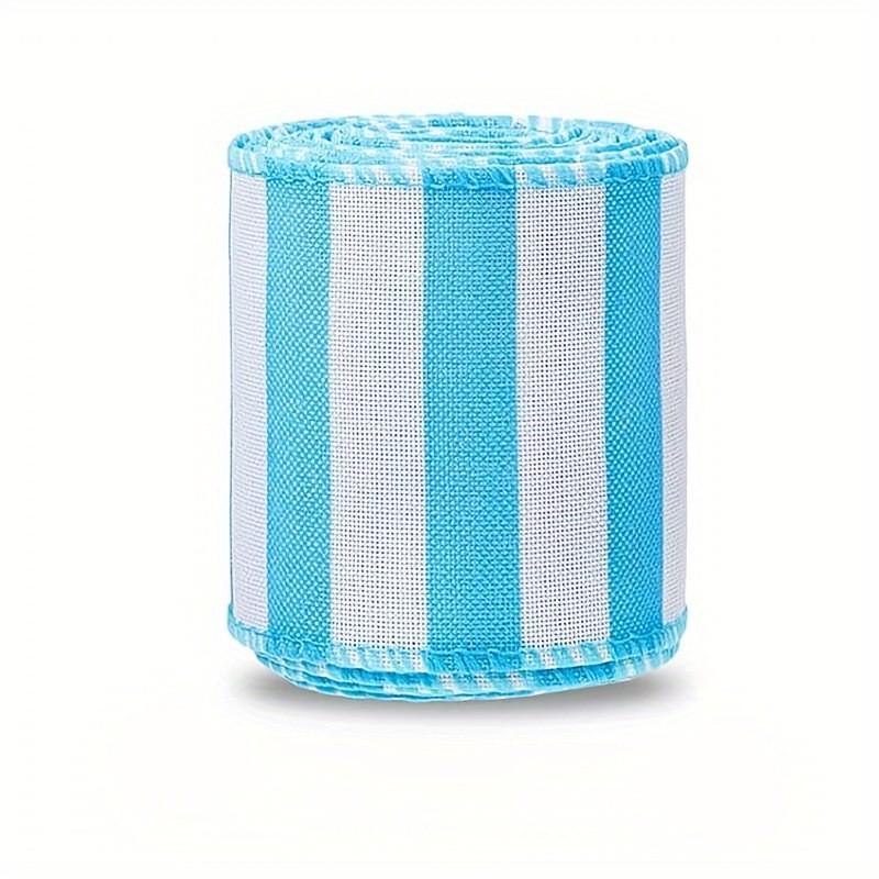 Зеленая летняя яркая клубничная полосатая лента с цветными краями для художественных DIY проектов, украшений и Summer Strap C