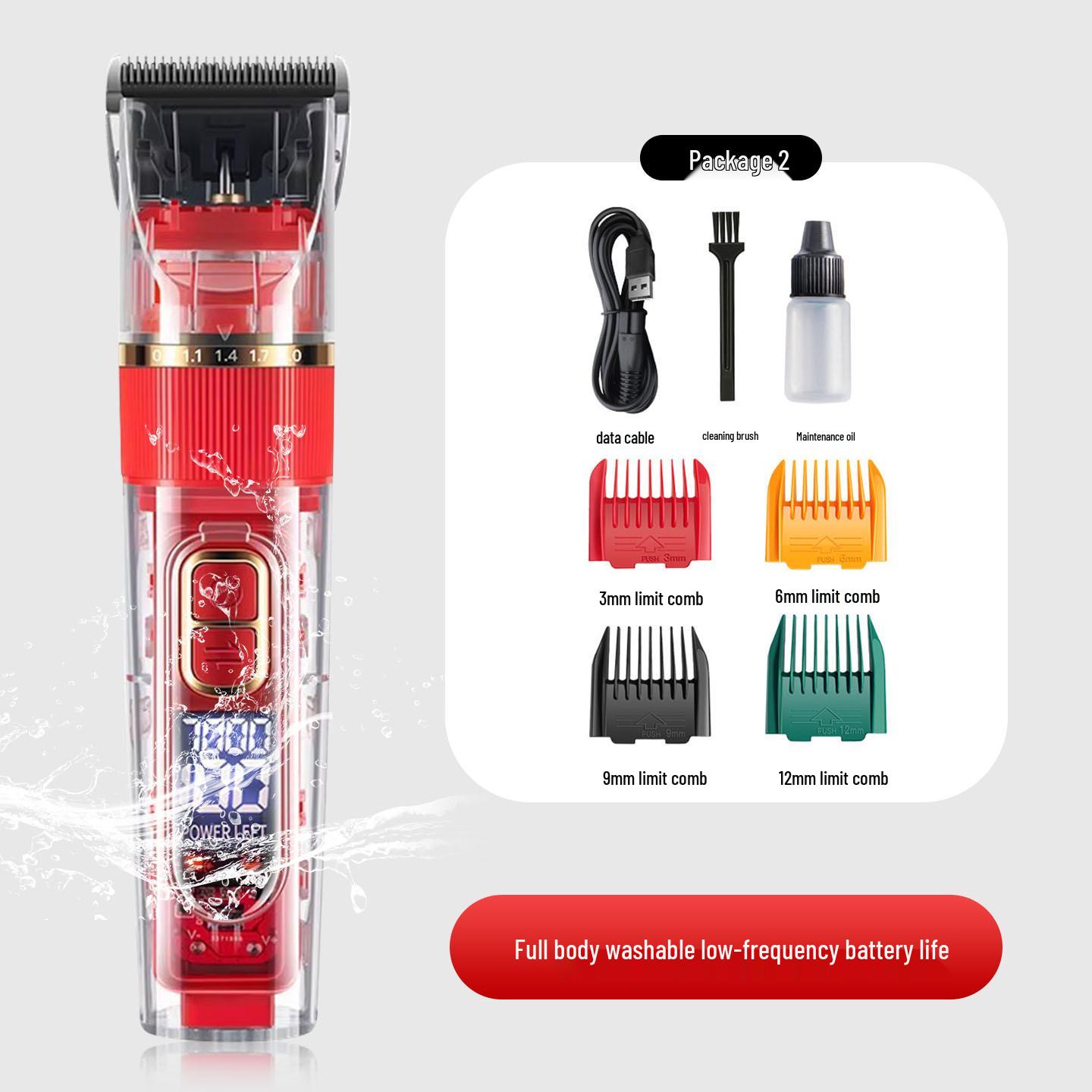 High-Power Electric Pet Clippers for Dog & Cat Paws
High-Power Electric Pet Clippers for Dog & Cat Paws