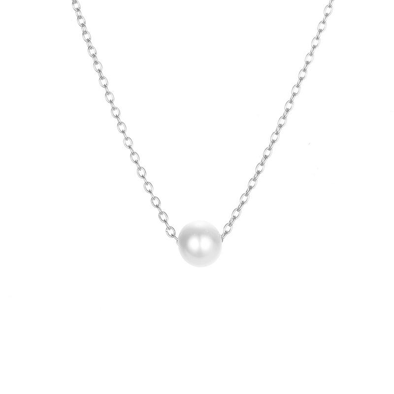 Sexy Minimalism Single Pearl Pendant Necklace for Women Twist Gold Copper Color Clavicle Choker Chain Collar Party Zircon
Sexy Minimalism Single Pearl Pendant Necklace for Women Twist Gold Copper Color Clavicle Choker Chain Collar Party Zircon