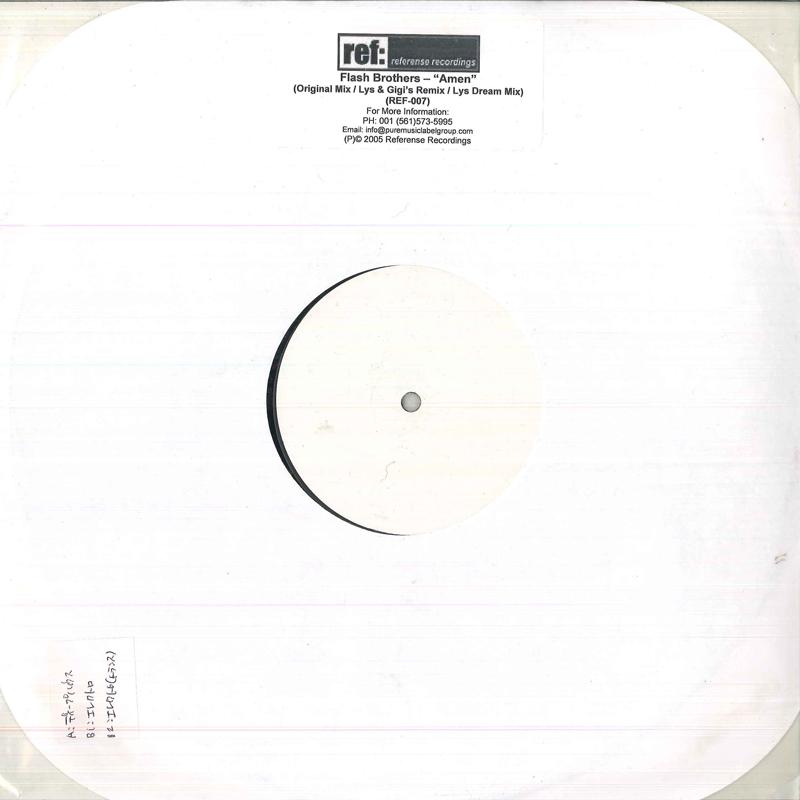 12inch Record FLASH BROTHERS Amen REF007 REFERENSE RECO 2005 US Dance Electronica Used
12inch Record FLASH BROTHERS Amen REF007 REFERENSE RECO 2005 US Dance Electronica Used