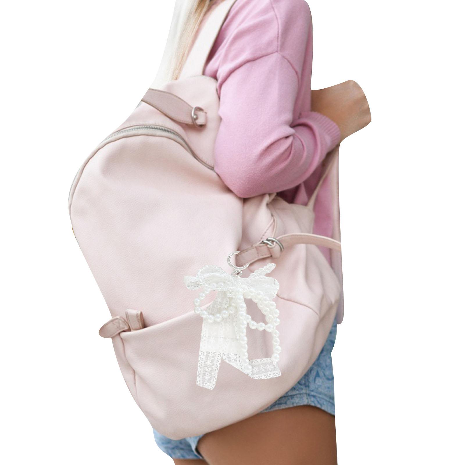 Lovely Pearl Lace Bowknot Keychain Pendant Bag Phone Pendant Women Backpack Handbag Charm Lovely Hangings Decoration чёрный
Lovely Pearl Lace Bowknot Keychain Pendant Bag Phone Pendant Women Backpack Handbag Charm Lovely Hangings Decoration чёрный