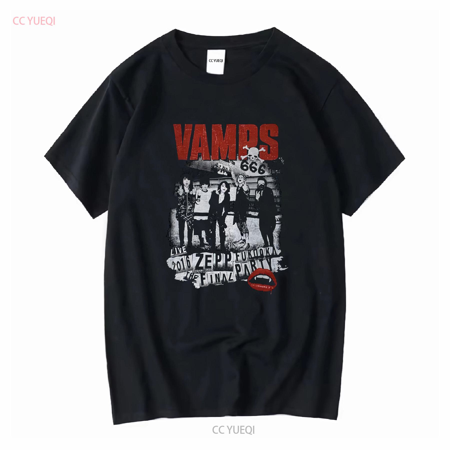 VAMPS HYDE The Last Rockstars T shirt LIVE 2016 ZEPP FUKUOKA FINAL PARTY M long or short sleeves vintage Washed streetwear Soft 4XL
VAMPS HYDE The Last Rockstars T shirt LIVE 2016 ZEPP FUKUOKA FINAL PARTY M long or short sleeves vintage Washed streetwear Soft 4XL