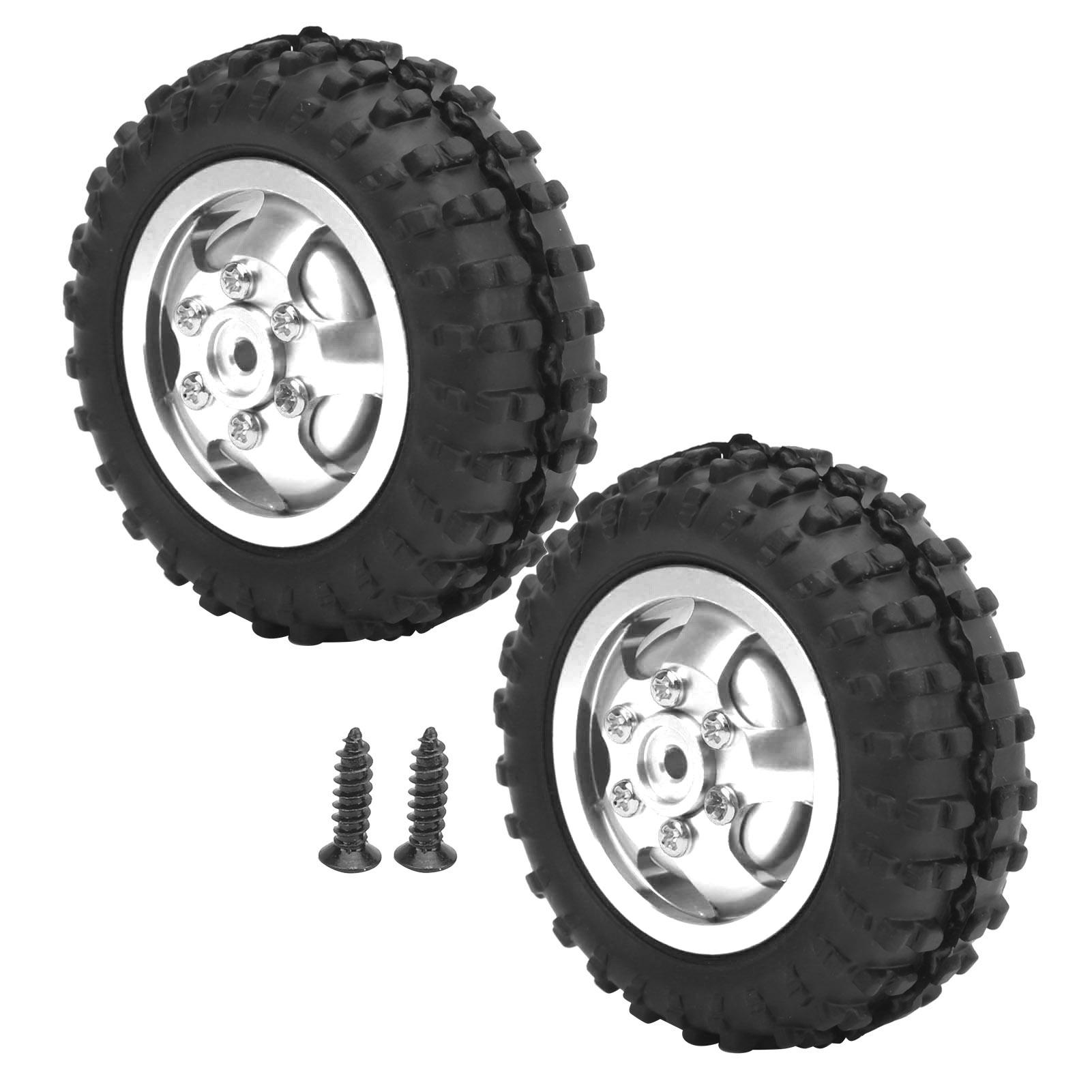 D12005 52mm RC Car Tyre Rubber Aluminium Alloy AntiSkid Tires for WPL D12 110 RC Truck(Silver S )
D12005 52mm RC Car Tyre Rubber Aluminium Alloy AntiSkid Tires for WPL D12 110 RC Truck(Silver S )