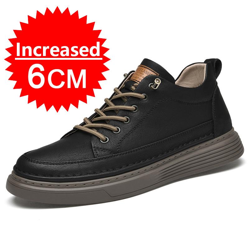 Genuine Leather Men 6cm Height Increasing Tennis Male Casual Shoes Slip On Loafers Outdoor Luxury Tennis Plus Size 36-47 47
Genuine Leather Men 6cm Height Increasing Tennis Male Casual Shoes Slip On Loafers Outdoor Luxury Tennis Plus Size 36-47 47