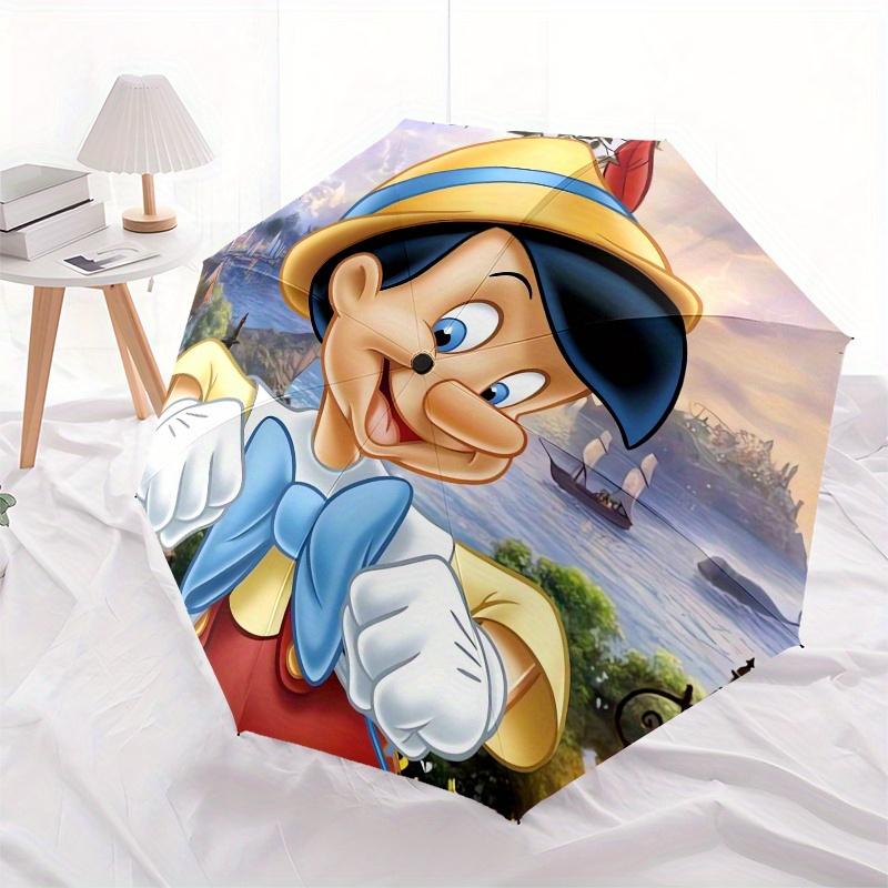 Pinocchio,Adventure,Fantasy Fashion Umbrella, Automatic Opening and Closing Cartoon Design, Iron Ribs and Handle, 8 Ribs, Suitable for All O
Pinocchio,Adventure,Fantasy Fashion Umbrella, Automatic Opening and Closing Cartoon Design, Iron Ribs and Handle, 8 Ribs, Suitable for All O