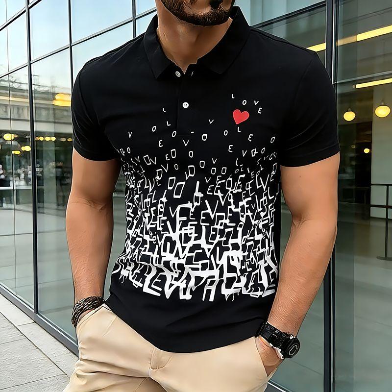 Summer Men s Printed Polo Shirts Short Sleeve Breathable T-Shirt Solid Color Casual Lapel Collar Streetwear Basic Tops L чёрный
Summer Men s Printed Polo Shirts Short Sleeve Breathable T-Shirt Solid Color Casual Lapel Collar Streetwear Basic Tops L чёрный