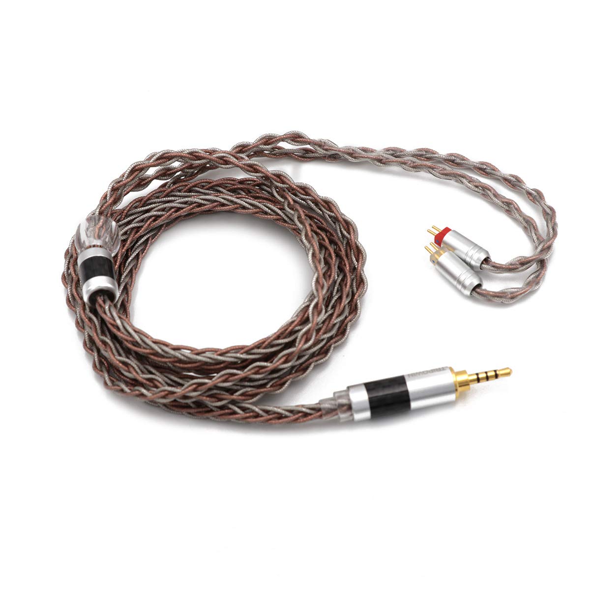 TRIPOWIN C8 Audio HIFI Stereo lightweight earphone upgrade cable knitted with copper foil thread and silver foil thread Equipped with plug and jump коричневий
TRIPOWIN C8 Audio HIFI Stereo lightweight earphone upgrade cable knitted with copper foil thread and silver foil thread Equipped with plug and jump коричневий