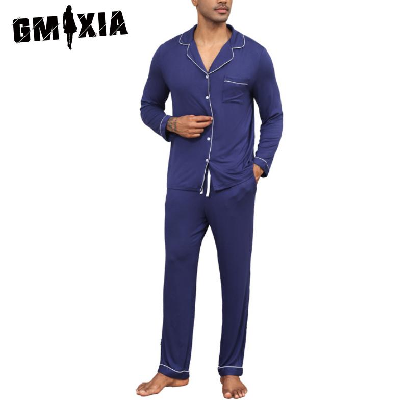 GMXIA Spring, Summer and Autumn Men s Pajamas Set Long-sleeved POLO Neck Solid Colour Cardigan Homewear XXL темно-зелений колір
GMXIA Spring, Summer and Autumn Men s Pajamas Set Long-sleeved POLO Neck Solid Colour Cardigan Homewear XXL темно-зелений колір
