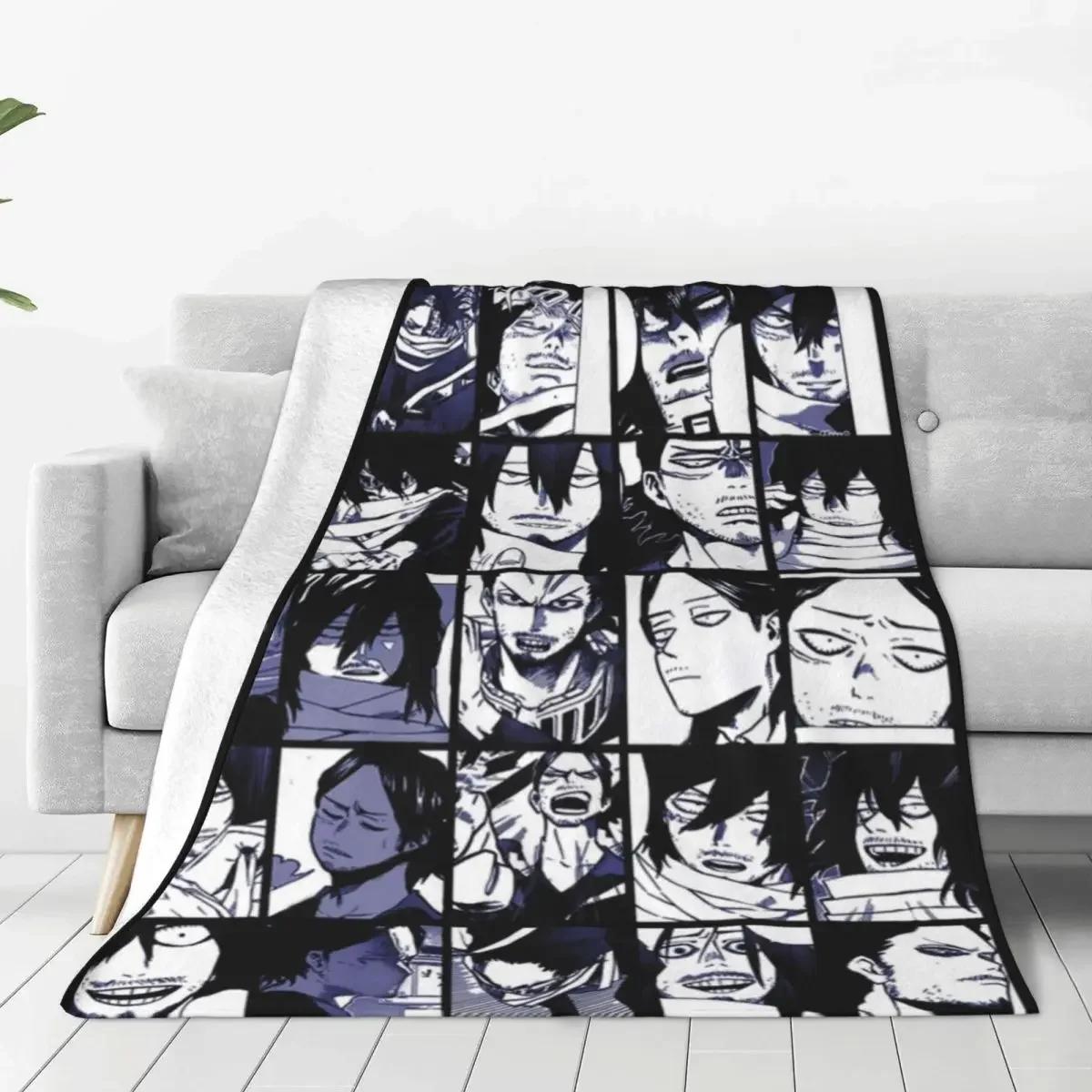Одеяло-коллаж Aizawa Shota из флиса My Hero Academia, теплые пледы для автомобиля, дивана, покрывала для кровати
Одеяло-коллаж Aizawa Shota из флиса My Hero Academia, теплые пледы для автомобиля, дивана, покрывала для кровати