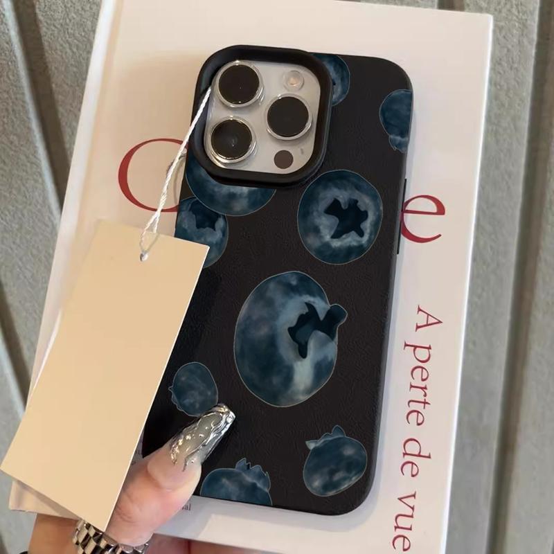Minimalist Blueberries Lychee Texture Phone Case For iPhone 17 16 15 14 13 12 11 Pro Max 14 15 Plus 17 Air X XS XR Soft Cover iPhone 15
Minimalist Blueberries Lychee Texture Phone Case For iPhone 17 16 15 14 13 12 11 Pro Max 14 15 Plus 17 Air X XS XR Soft Cover iPhone 15