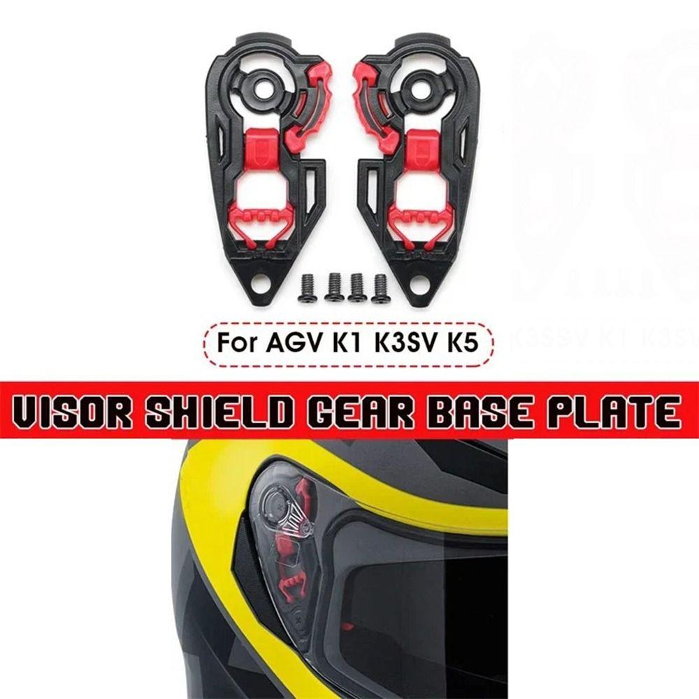 PC Capacete Shield Lock 1 пара базовых пластин для снаряжения, замок для козырька шлема для K1 K3SV K5 Outdoors
PC Capacete Shield Lock 1 пара базовых пластин для снаряжения, замок для козырька шлема для K1 K3SV K5 Outdoors