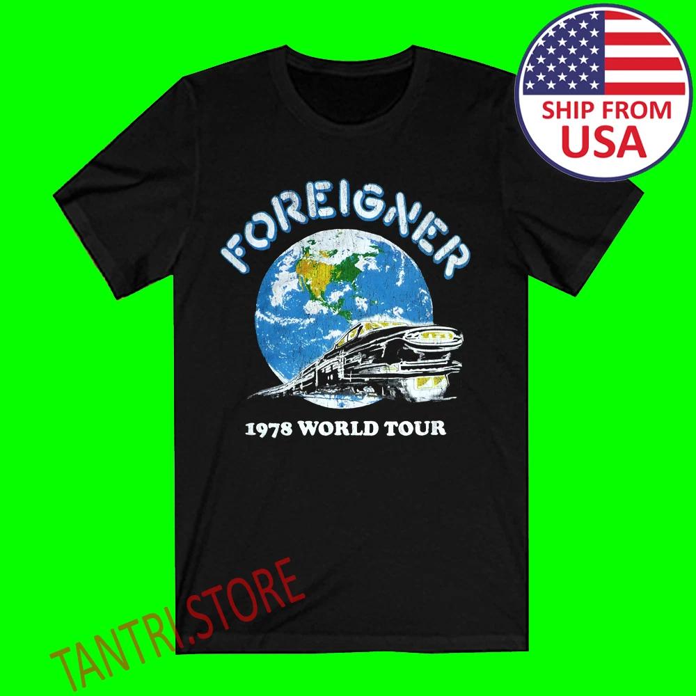 Foreigner 1978 Men s Black Size S to 3XL 4XL
Foreigner 1978 Men s Black Size S to 3XL 4XL