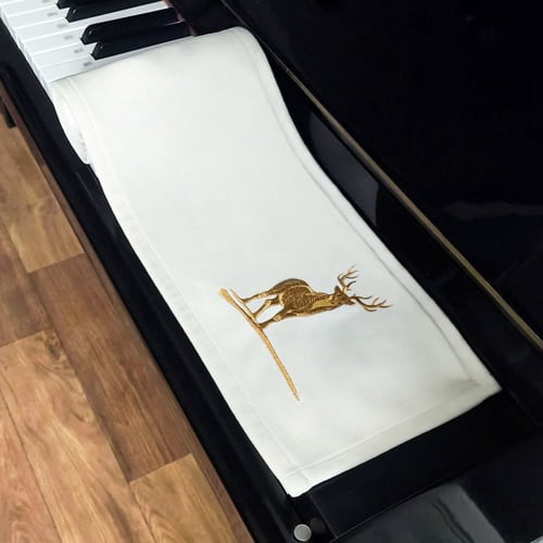 Thick Suede Piano Cover for 88 Keys, Dustproof Cover (White)
Thick Suede Piano Cover for 88 Keys, Dustproof Cover (White)