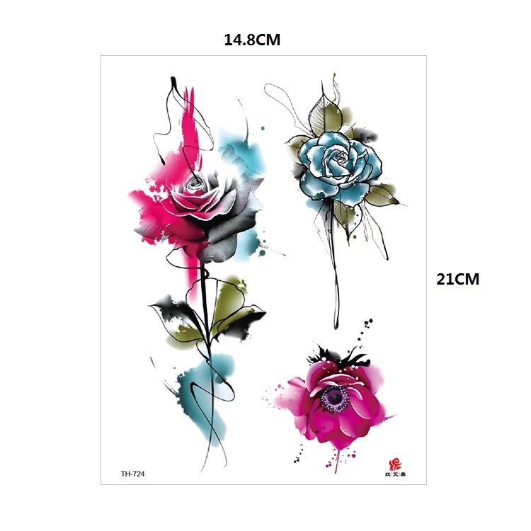 Простой цветок тигр большой узор половина руки имитация цвет акварель роза сексуальная водонепроницаемая татуировка наклейка 14.8*21CM
Простой цветок тигр большой узор половина руки имитация цвет акварель роза сексуальная водонепроницаемая татуировка наклейка 14.8*21CM