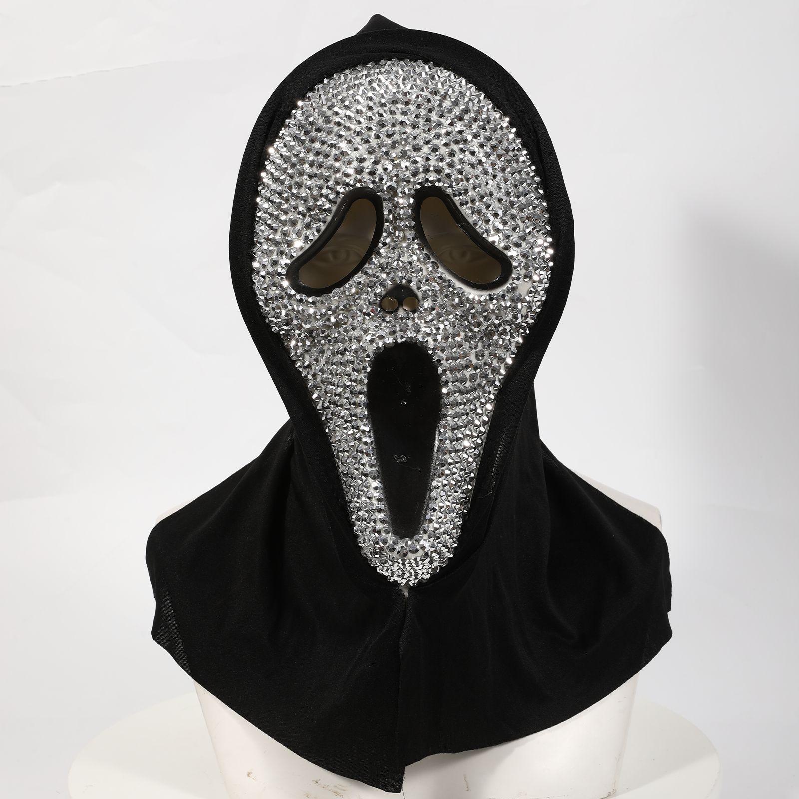 Halloween Diamond Mask Ghost Face Horror Screaming Mask Realistic Creepy Ghost Masks Party Funny Scary Cosplay Costume Props
Halloween Diamond Mask Ghost Face Horror Screaming Mask Realistic Creepy Ghost Masks Party Funny Scary Cosplay Costume Props