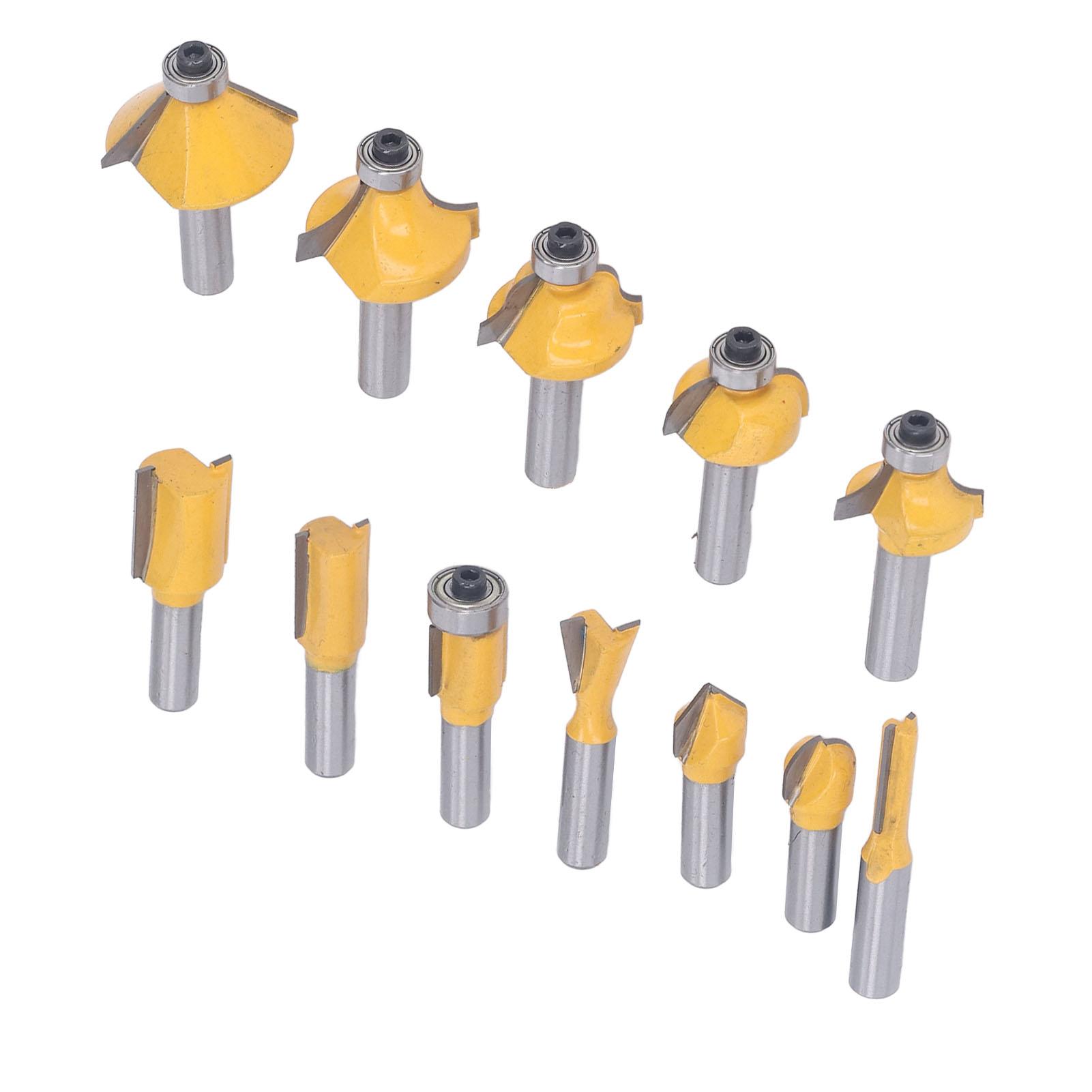 12 шт. Фрезы для роутера 8 мм хвостовик твердосплавная режущая кромка набор фрез для деревообработки для кромок пазования
12 шт. Фрезы для роутера 8 мм хвостовик твердосплавная режущая кромка набор фрез для деревообработки для кромок пазования